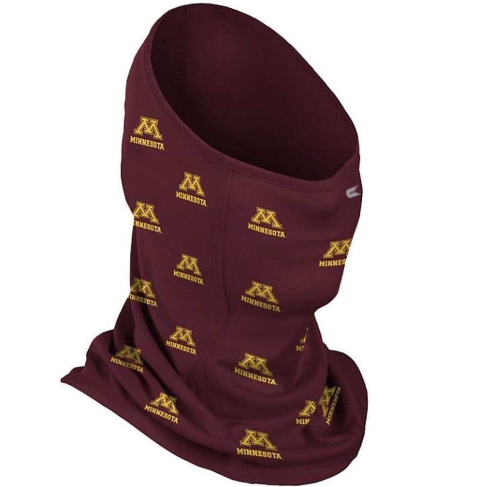 Colosseum Adult Minnesota Golden Gophers Neck Gaiter Face Mask New In Package